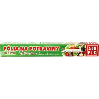 Fólie na potraviny 20m s pilkou Alufix PREMIUM