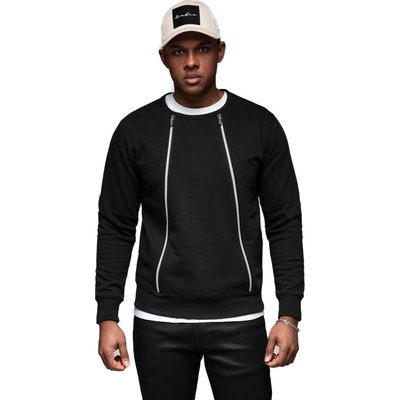 Ombre Sweatshirt OM-SSNZ-0187 V-1 black