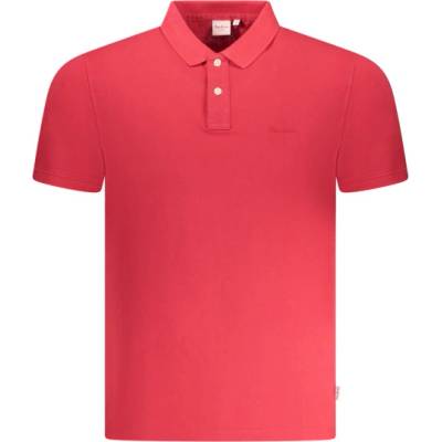 Pepe Jeans Мъжка тениска с яка с къс ръкав pepe jeans, Размер xl, Цвят Червено (pm542099newoliver_ro285)