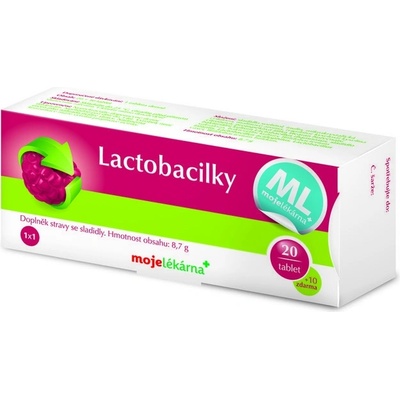 Moje lékárna Lactobacilky 30 tablet