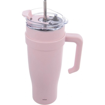 Orion Розова термочаша със сламка 1, 2 l Termo - Orion (112283)