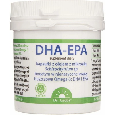 Dr. Jacob's DHA-EPA olej z rias 60 kapsúl