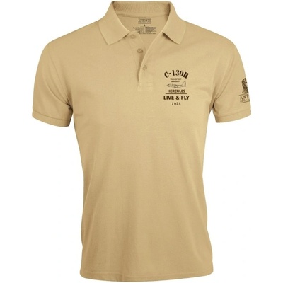 Polokošile Antonio s letadlem HERCULES C-130H béžová