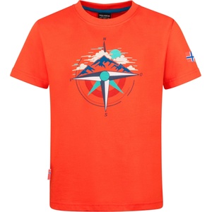 TROLLKIDS Детска тениска Trollkids Kid's Trondheim T T-shirt - Fire Red - размер 98 (EU) (704-5822-0112)