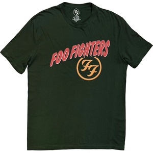 Foo Fighters Exhausted (Back Print) Green L Риза (FOOTS83MGR03)