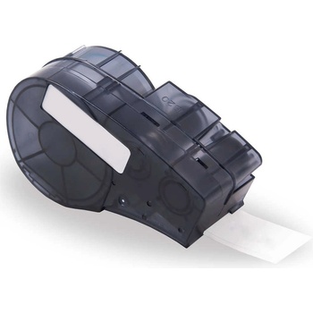 Pro Brady Brady M21-500-499 / 110894, найлон Cloth, 12.70 mm x 4.88 m, черен печат / бял фон, съвместима лента (RL-BD-M21-500-499-BK/WT)