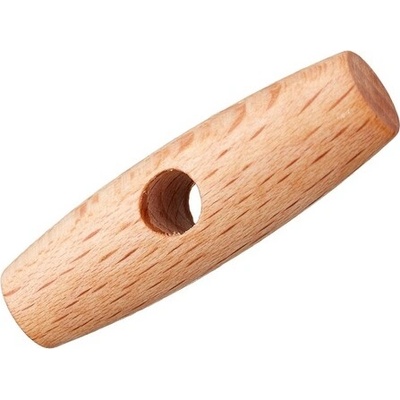 UNION KNOPF Drevený gombík PRYM dlhý - oliva s 1 dierkou Hrúbka v mm: 5 mm