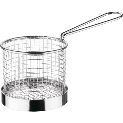 Olympia kulatý košík na hranolky s rukojetí 95mm