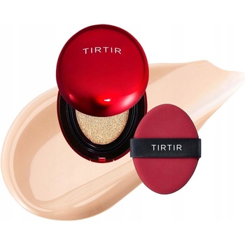 TIRTIR Mask Fit Red Cushion SPF 40 PA++ Dlouhotrvající make-up v polštářku 17C Porcelain Mini 4,5 g