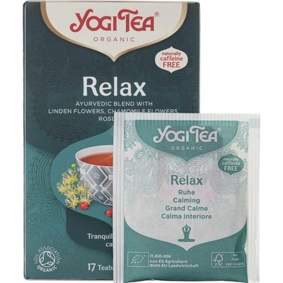 Yogi Tea Bio čaj RELAX 17 x 1,8 g