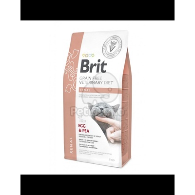 Brit Grain Free Veterinary Diet Renal egg & pea 5 kg