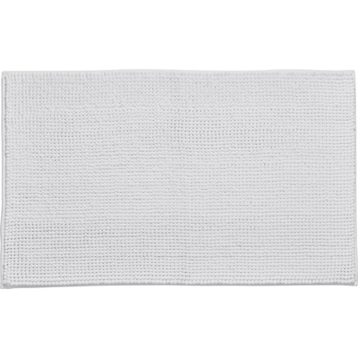 Catherine Lansfield Бял килим за баня 50x80 cm Bobble - Catherine Lansfield (BR/42324/W/BMAT/WH)