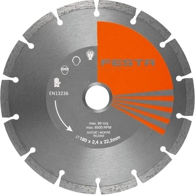 Festa Kotúč diamantový segment 125 × 22,2 mm 121312