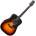 Takamine GD30 Brown Sunburst