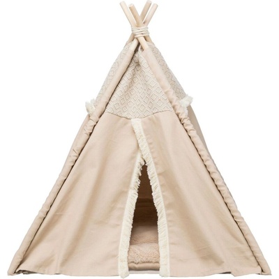 TRIXIE Teepee Boho с възглавница - бежово 55 x 65 x 55 см