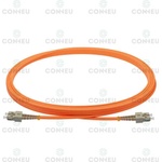 Conneu SC-SC дуплексна пач корда, мултимод OM2, 3 мм. , оранжева, Conneu (10 м) (CNFJ-SCSCOM2DOR3mm-10)