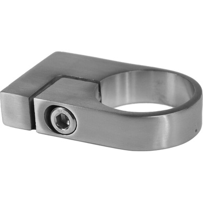 Úchyt pro boční kotvení sloupu ø 42,4 mm, broušená AISI 304