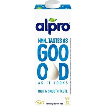 Alpro ovsený nápoj Tastes as good mild & smooth 1,8% 8 x 1 l