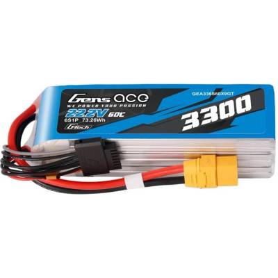 Gens ace LiPo батерия Gens Ace G-Tech 3300mAh 22.2V 60C 6S1P XT90 (GEA336S60X9GT)