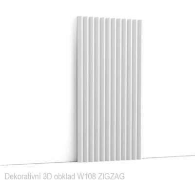 Orac Dekor W108, Dekorační 3D obklad, ZIGZAG, rozměr 200 x 1,8 x 25 cm