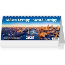 Města Evropy stolní 2025