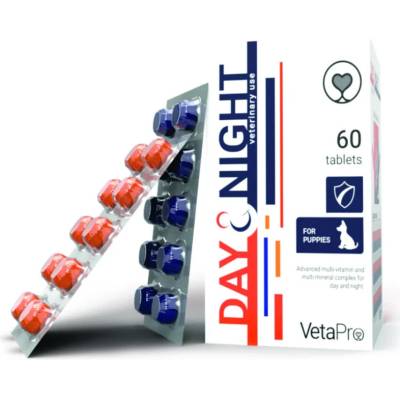 Vetapro Day&Night vitamíny pro štěňata 30/30 tablet