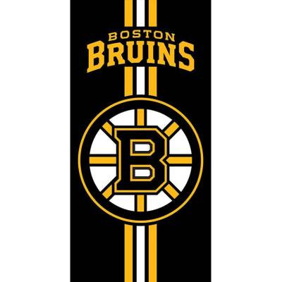 TipTrade s.r.o. osuška NHL Boston Bruins Prestige Black 70 x 140 cm