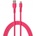 Colorum Кабел Colorum - 14975, USB-A/USB-C, 1.8 m, магента (14975)