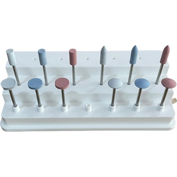 Boley Комплект от 12 миниатюрни силиконови полиращи инструмента Boley