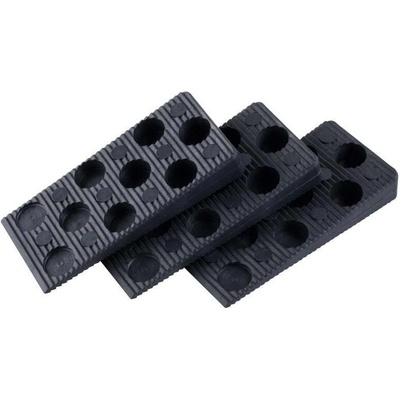 Klínky montážní plastové 70x30x8mm, 50ks