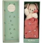 Kaloo Carre Douceur Плюшена играчка с платнено одеяло Кученце червено (K226002)