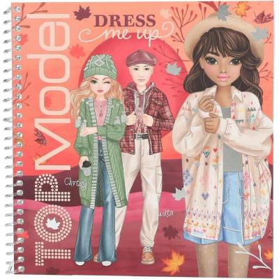 Top model 13573 Dress me up kreativní sešit se samolepkami
