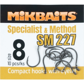 Mikbaits Specialist & Method SM 227 vel.10 10 ks