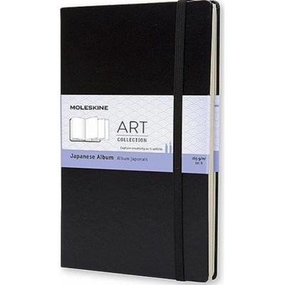 Moleskine japonské album L 13x21cm 48K TW černé