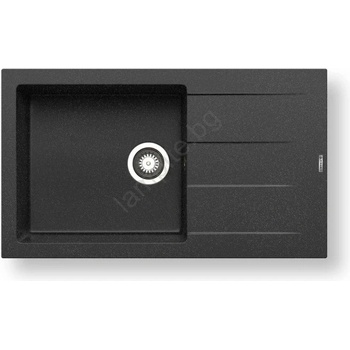 Pyramis 70107111 - Кухненска мивка ATHLOS 86x50 см гранит/черен (PY0014)