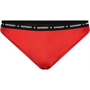 Superdry Code Micro Elastic bikini bottom - Red (Sunset Red) - sportihobi - 56,70 лв