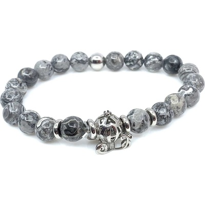 Jan Kos jewellery náramek z chirurgické oceli 12117320