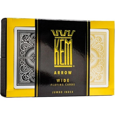 KEM Black/Gold wide 100% plastové, 2 balíčky – Zboží Dáma