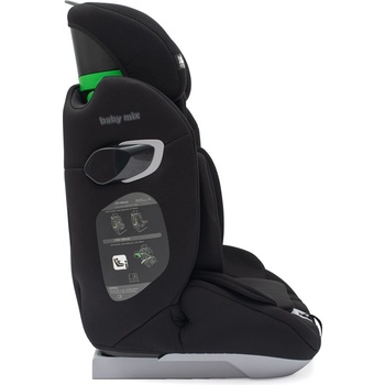 Baby Mix Hero Plus ISOFIX i-Size 2025 Black