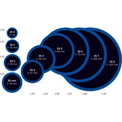 Ferdus ZS6 75 mm záplata 25 ks