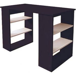 Bogdan Furniture Europe Бюро 110-Е20, корпус венге/рафтове бяло