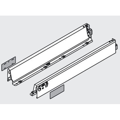 Blum 378N5002SA Antaro bočnice výška N 500 mm šedá