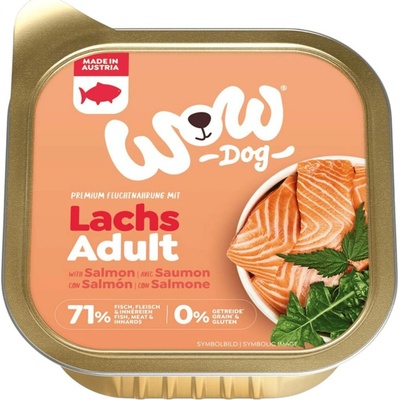 WOW Adult Dog Losos s rajčaty 150 g