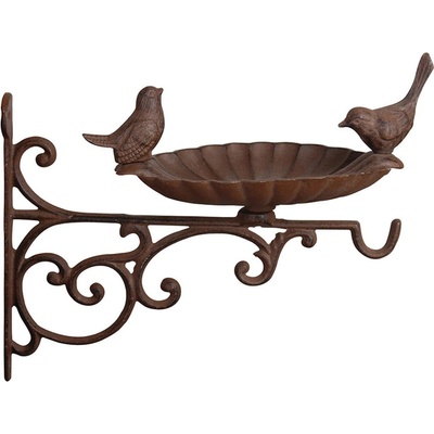 Esschert Design Чугунен държач с хранилка, дължина 28, 1 cm - Esschert Design (ZEE-FB163)