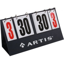 Artis ukazovateľ skóre 0-30 bodov 0-3 setov