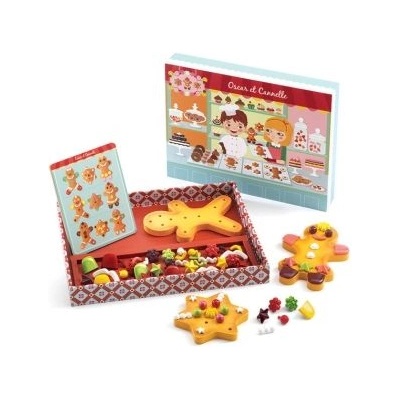 DJECO - Дървена забавна игра - Направи си канелени бисквити (DJ06516)