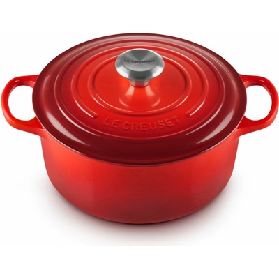 Le Creuset Kastrol SIGNATURE 24 cm 4,2 l CERISE litina
