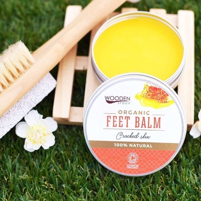WoodenSpoon Balzam na nohy "popraskaná pokožka" 15 ml