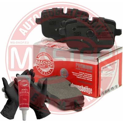 Sada brzdových platničiek kotúčovej brzdy MASTER-SPORT GERMANY Premium 13046027162N-SET-MS