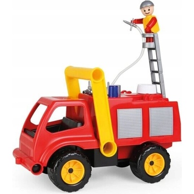 Lena Auto hasiči stříkací vodu s figurkou plast 31cm